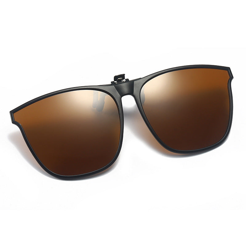 Übergroße Clip-On Flip-Up Sonnenbrille - Polarisierte UV400 Sonnenbrille