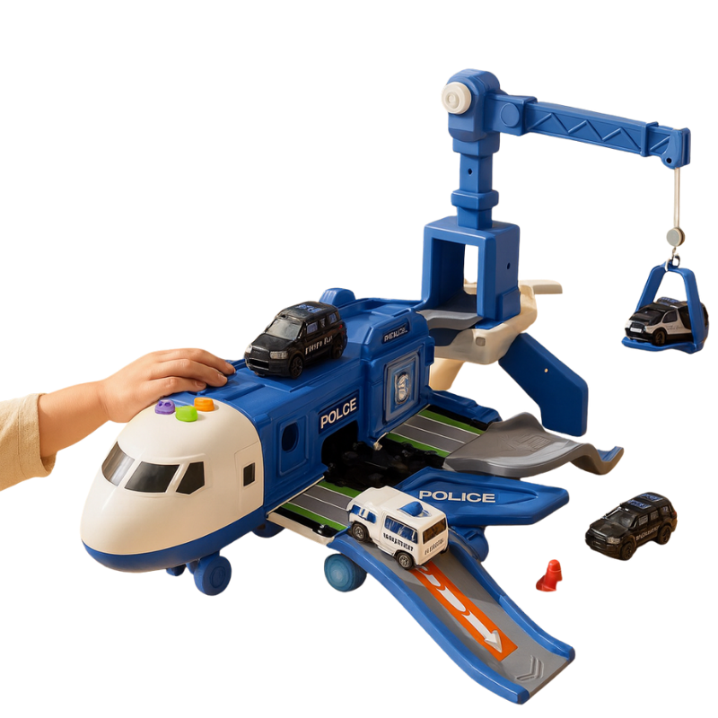 Inertia Baby Auto Spielzeugset - 2-in-1 Push & Go Spielzeugfahrzeug