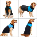 Dog Jacket for Autumn and Winter - Solid Color Polyester Dog Coat