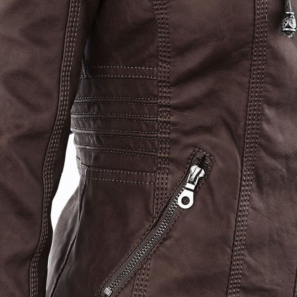 Reversible Faux Fur Bomber Jacket - Thick Winter Jacket Unisex