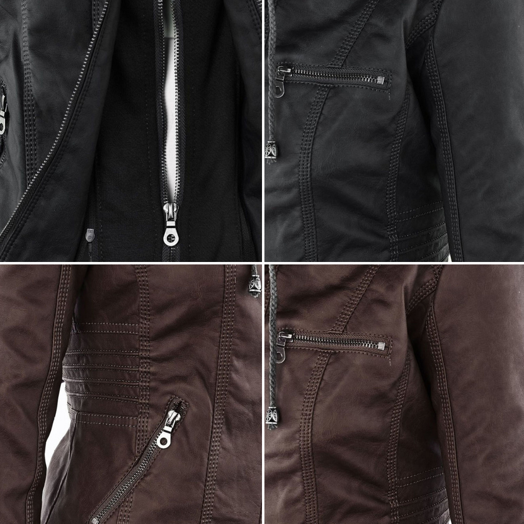 Reversible Faux Fur Bomber Jacket - Thick Winter Jacket Unisex