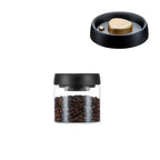 Glass Coffee Container Airtight Vacuum Lid - 500–1800ml Storage Jar