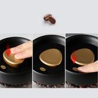 Glass Coffee Container Airtight Vacuum Lid - 500–1800ml Storage Jar
