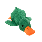 Plüschente Quietsch Hundespielzeug - Samt Kauspielzeug 28cm