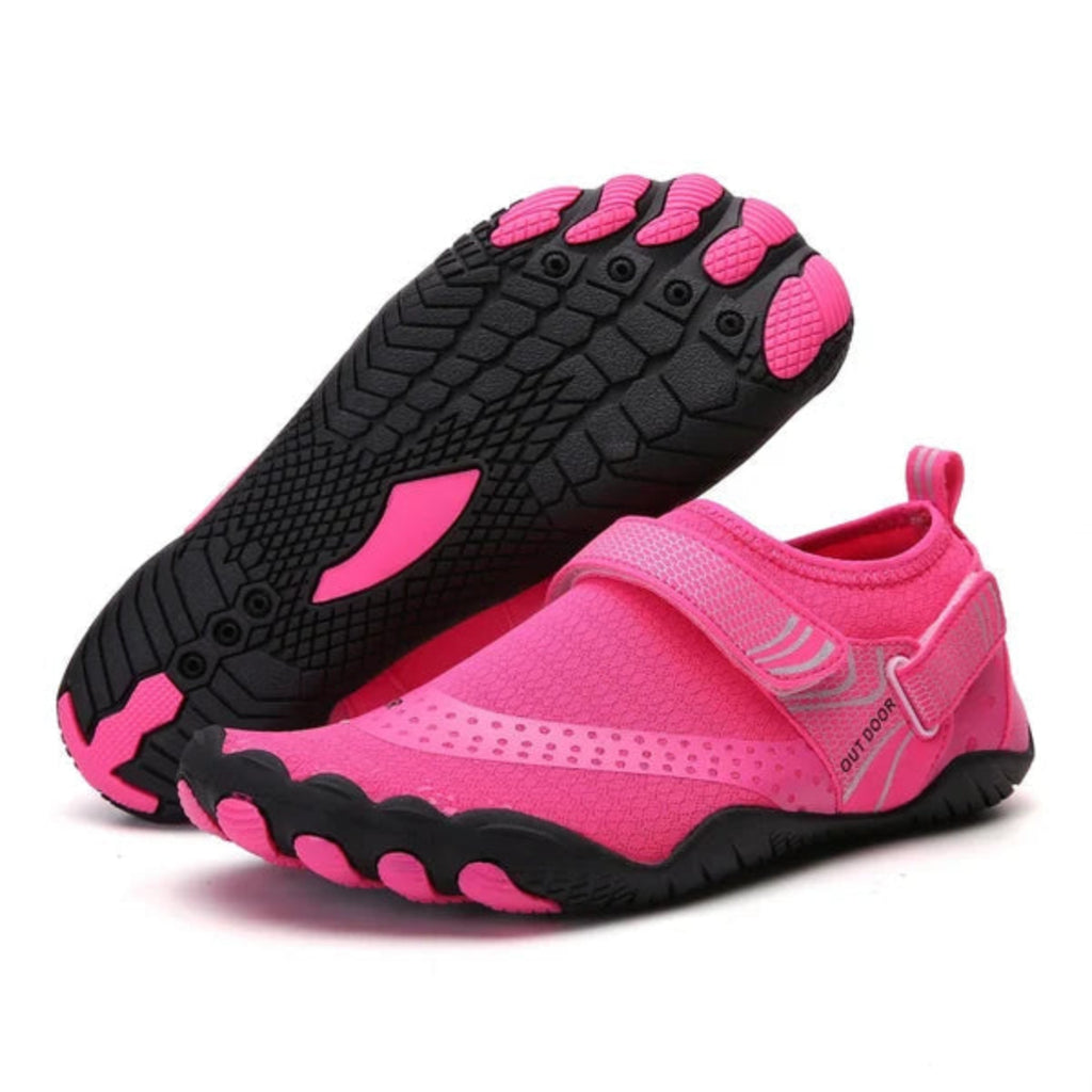 Butterfly Mesh Water Shoes - EVA Aqua Sandals with Rubber Sole