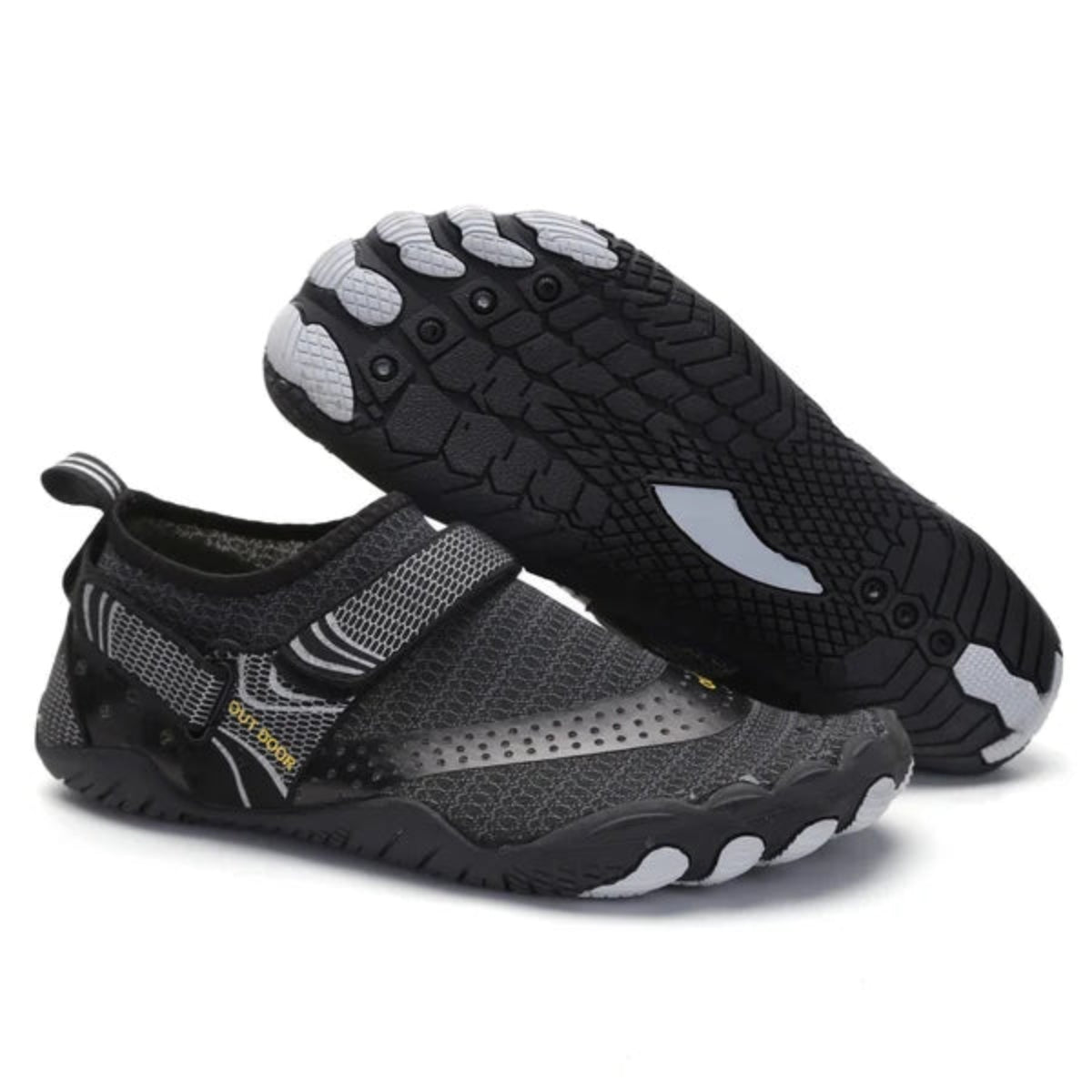 Butterfly Mesh Water Shoes - EVA Aqua Sandals with Rubber Sole