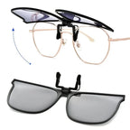 Übergroße Clip-On Flip-Up Sonnenbrille - Polarisierte UV400 Sonnenbrille