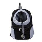 Tragbarer Haustier-Rucksack aus PVC und Mesh - Transporttasche für Haustiere