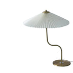 LED table lamp made of metal - table light with 3000K warm white light