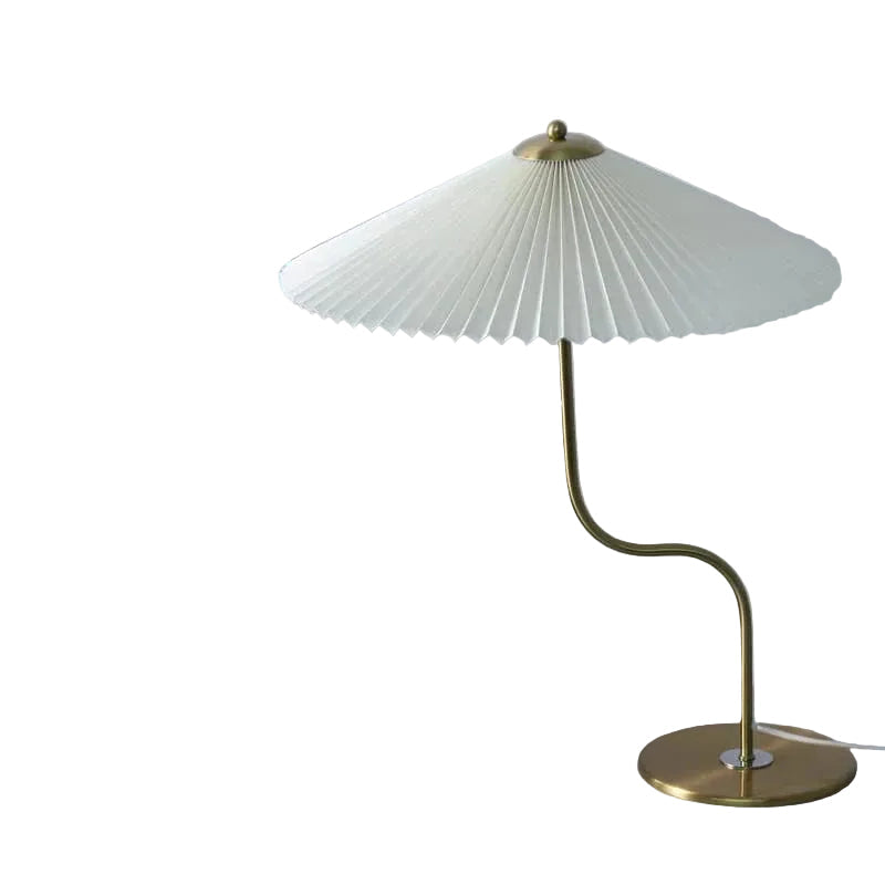 LED table lamp made of metal - table light with 3000K warm white light