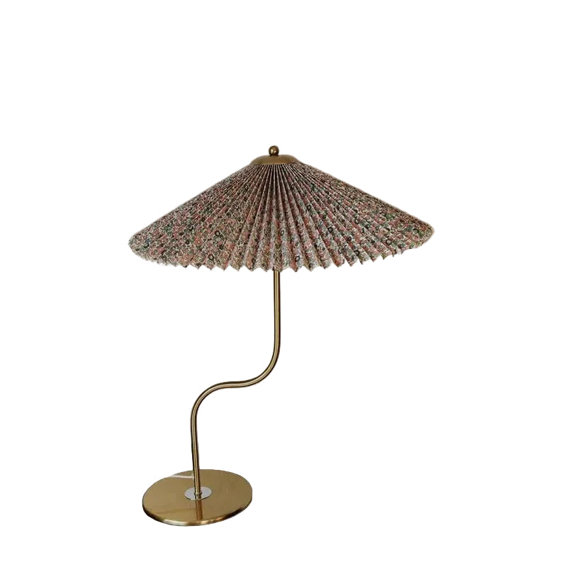 LED table lamp made of metal - table light with 3000K warm white light